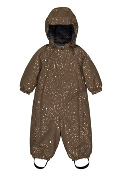 Mikk-Line snowsuit - Chocolate Chip